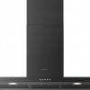 Inventum AKB9005ZWA - Wandschouw afzuigkap - 90 cm - 3 standen - Energieklasse A - Zwart