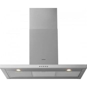 Inventum AKB9005RVS - Wandschouw afzuigkap - 90 cm  - 3 standen - Energieklasse A - RVS
