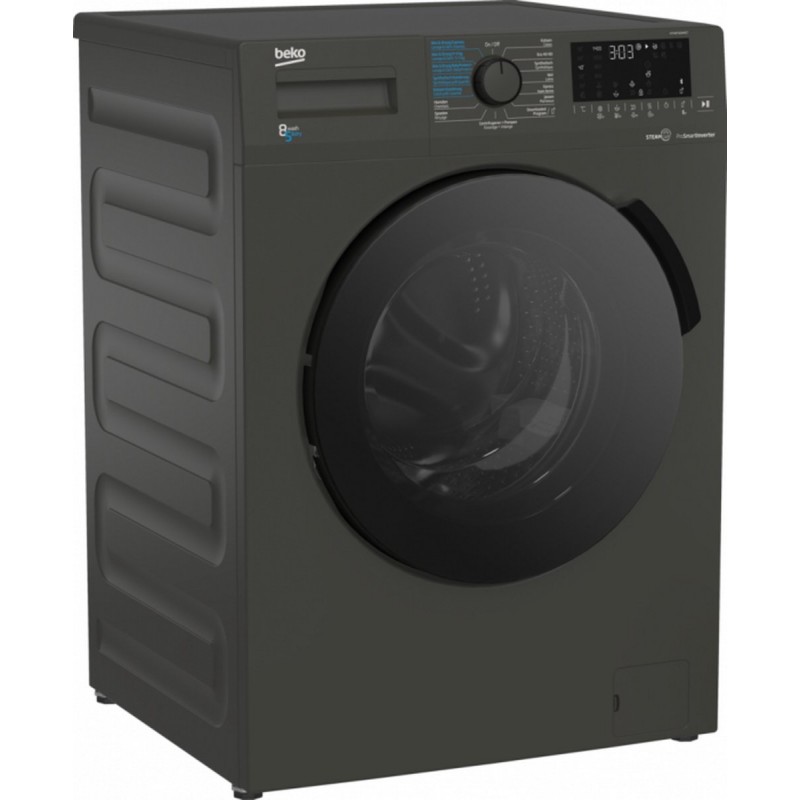 Beko HTV8716XMST - Was-droogcombinatie - Grijs