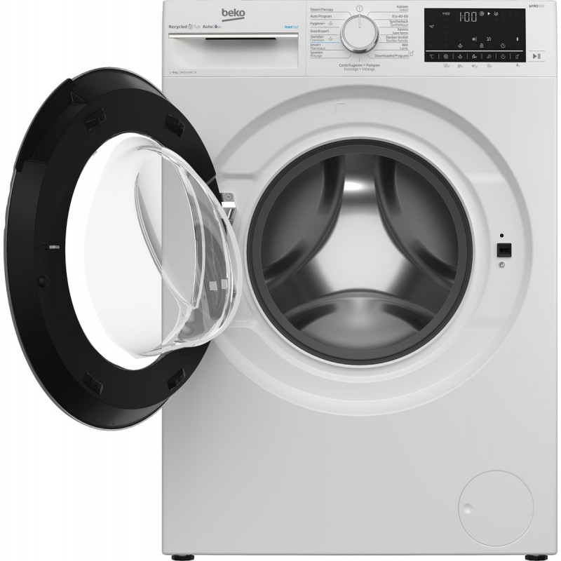 Beko B5WT584106W - Autodose - Wasmachine - Wit