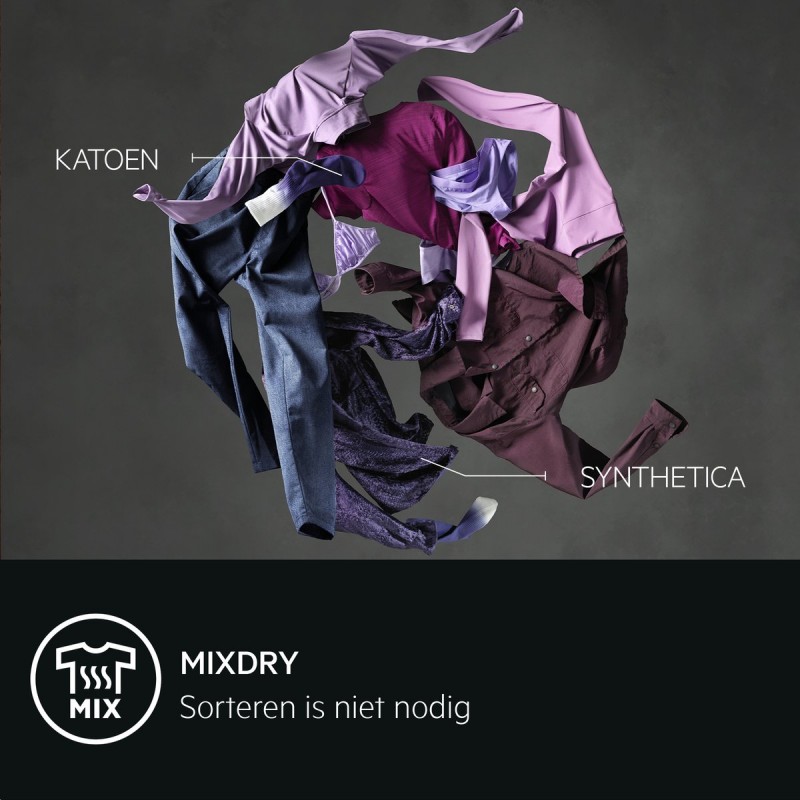 AEG TR737L2B 7000 serie SensiDry - Wasdroger Warmtepompdroger - Energielabel A++