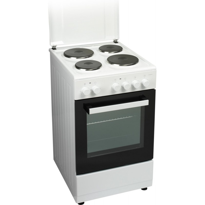 Everglades EVCK037 - Elektrisch fornuis - Wit - 50CM - 48 Liter