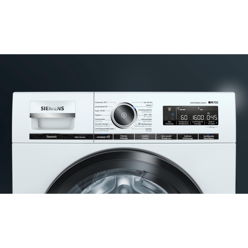 Siemens WM14VM0EFG - iQ700 - Wasmachine - Display NL/FR