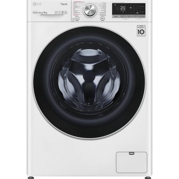 LG GC3V709S1 Wasmachine - Slimme AI DD™ motor - A - 9 kg - TurboWash™ 39 - Hygiënisch wassen met stoom