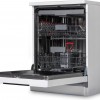 Sharp QWNA1DF45EWEU-vrijstaande vaatwasser-60cm-besteklade + topsproeier-wit