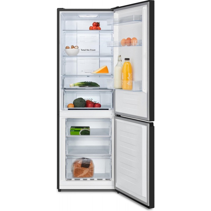 Inventum KV1781B - Koel-vriescombinatie - 292 liter - Zwart - No Frost