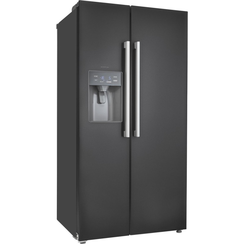 Inventum SKV1782BI - Amerikaanse koelkast - 516 liter - Zwart - No Frost