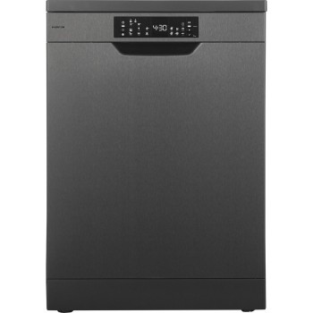 Inventum VVW6040AB - Vaatwasser - Vrijstaand - 15 couverts - 8 programma’s - Besteklade - Bestekmandje - Zwart RVS