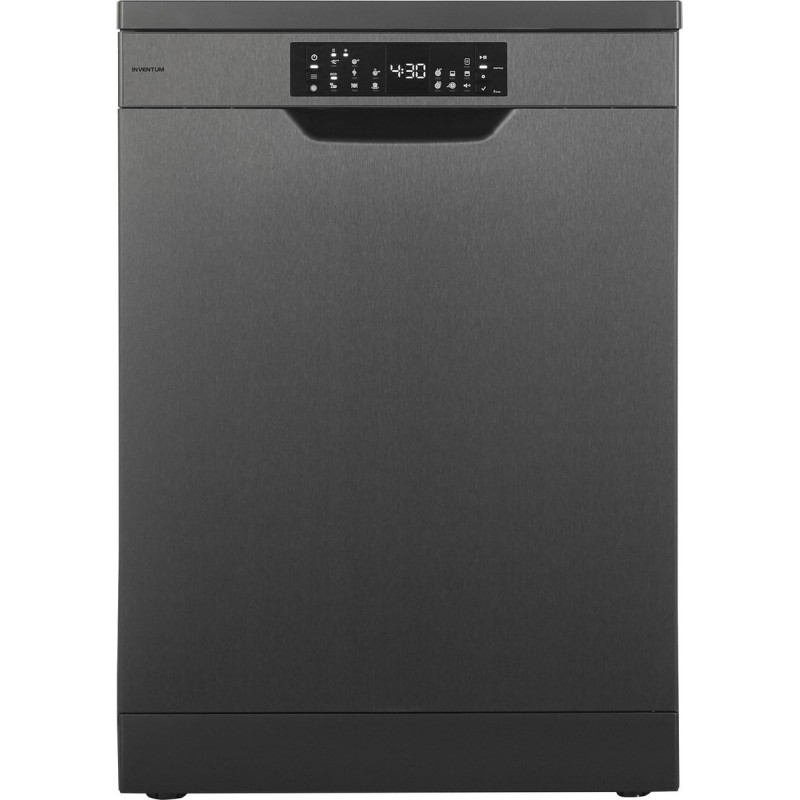 Inventum VVW6040AB - Vaatwasser - Vrijstaand - 15 couverts - 8 programma’s - Besteklade - Bestekmandje - Zwart RVS