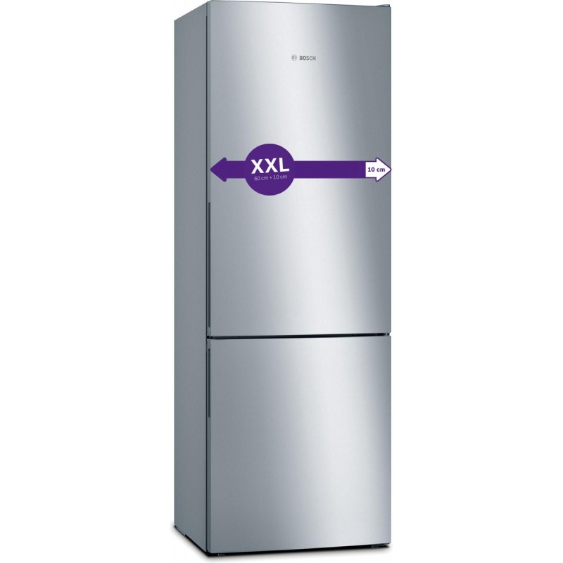 Bosch KGE49AICA - Serie 6 - Koel-vriescombinatie - RVS - Energielabel C