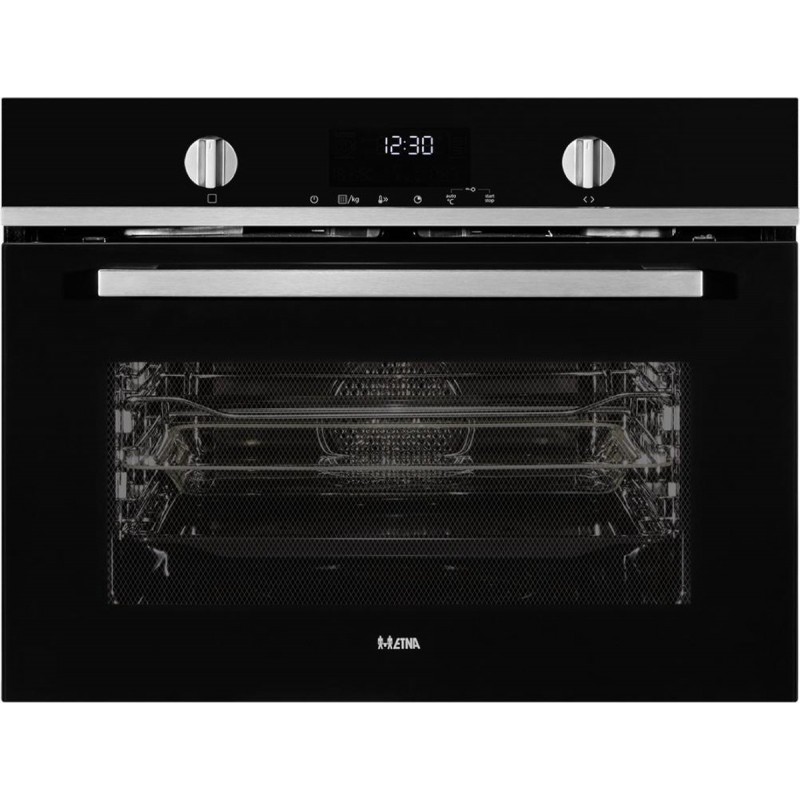 ETNA CM350ZT - Inbouwoven met magnetronfunctie - Zwart