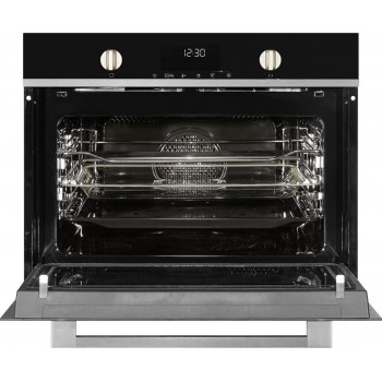 ETNA CM350ZT - Inbouwoven met magnetronfunctie - Zwart