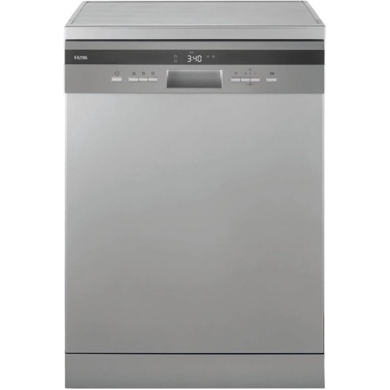 ETNA VWV240RVS - Vrijstaande vaatwasser - RVS