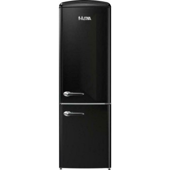 ETNA KVV594ZWA - Retro - Koel vriescombinatie - Zwart