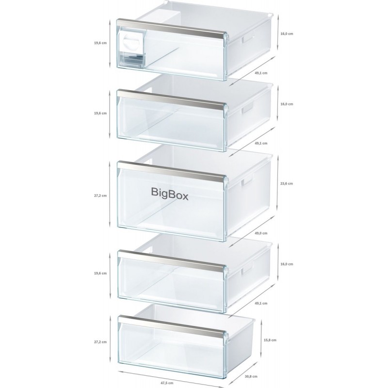 Bosch GSN54DWCV - Serie 6 - Vriezer - Wit