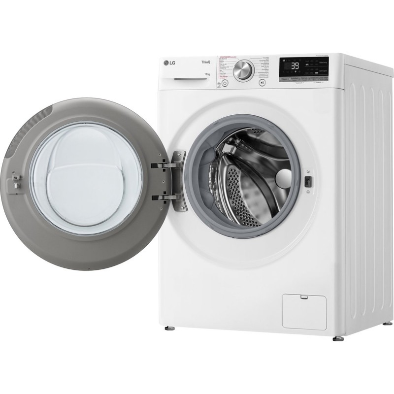 LG F4WR7011S1W - 11 kg Wasmachine met TurboWash™ 39 - A-/- 10% - Slimme AI DD™ motor - Hygiënisch wassen met stoom - ThinQ™