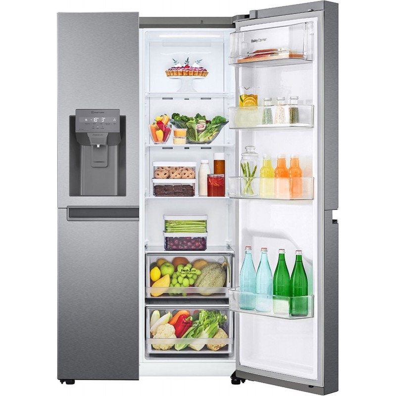 LG GSLV30DSXM Amerikaanse koelkast met 634L inhoud - Water- en ijsdispenser - Total No Frost - Inverter Compressor