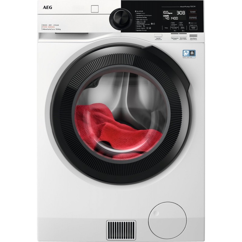 AEG LWR9516BN4 EcoLine 9000 serie SensiDry - Was-droogcombinatie - Warmtepompdroger - NL-FR