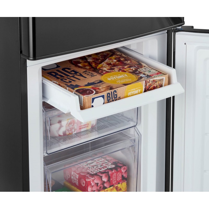 Tomado TCR1420B – Koel-vriescombinatie - 173 liter - Energieklasse E – Zwart