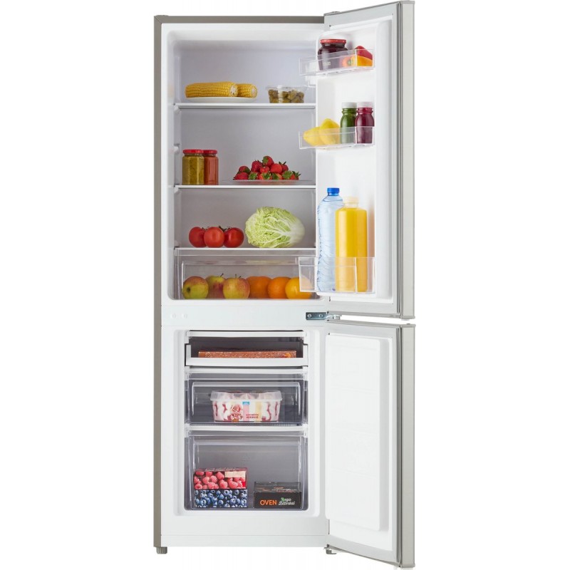 Tomado TCR1420S – Koel-vriescombinatie - 173 liter - Energieklasse E - RVS look