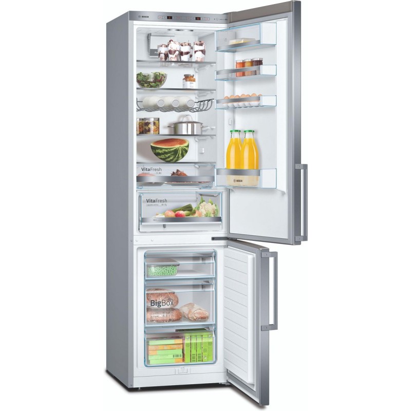Bosch KGE398IBP - Serie 6 - Koel-vriescombinatie - RVS - Energielabel B