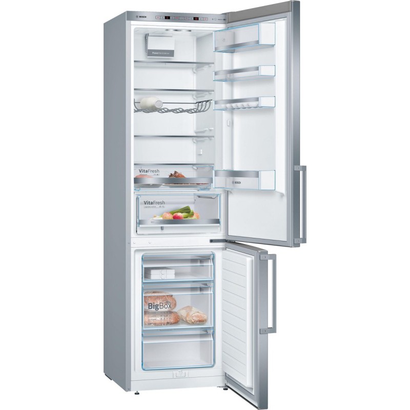Bosch KGE398IBP - Serie 6 - Koel-vriescombinatie - RVS - Energielabel B