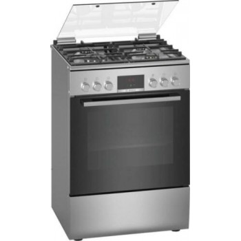 Bosch HXR390I50N - Serie 6 - Gas fornuis - RVS