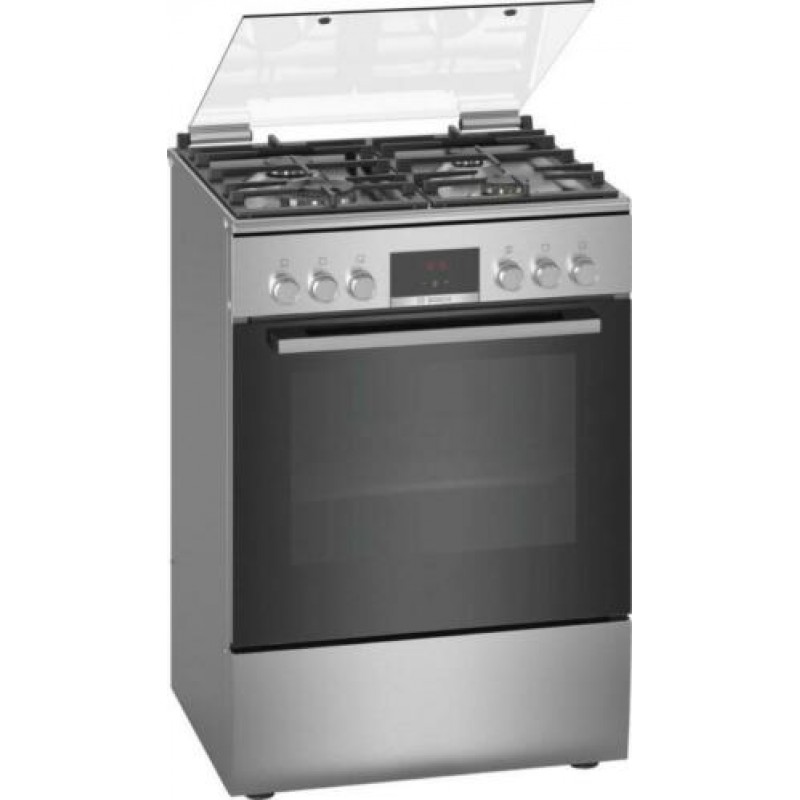 Bosch HXR390I50N - Serie 6 - Gas fornuis - RVS