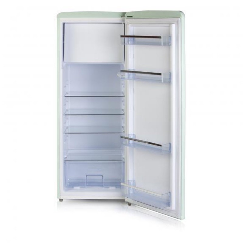 Domo DO984RKMG - Koelkast met vriesvak - Retro - Mintgroen