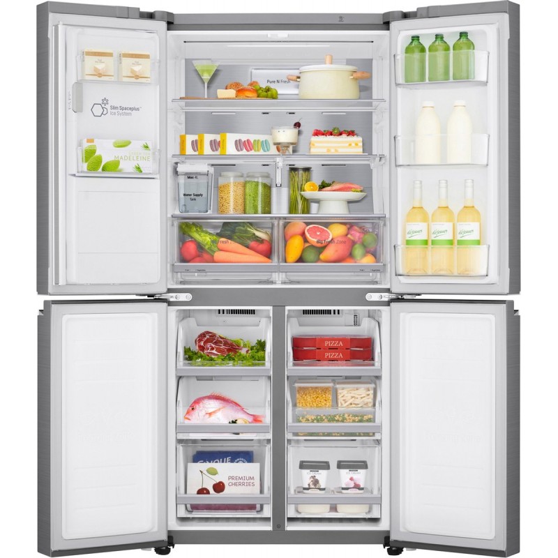 LG GML844PZAE Amerikaanse Koelkast met DoorCooling - Smal design - 427L inhoud - Water- & ijsdispenser met UVnano- Total No Frost - Inverter Linear Compressor