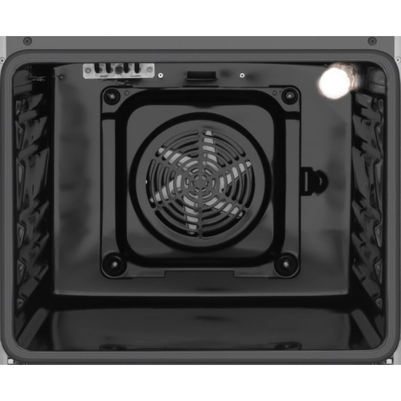 Inventum VFI6042ZWA - Vrijstaand inductie fornuis - Elektrische oven - 4 kookzones - 60 cm - 65 liter - Zwart