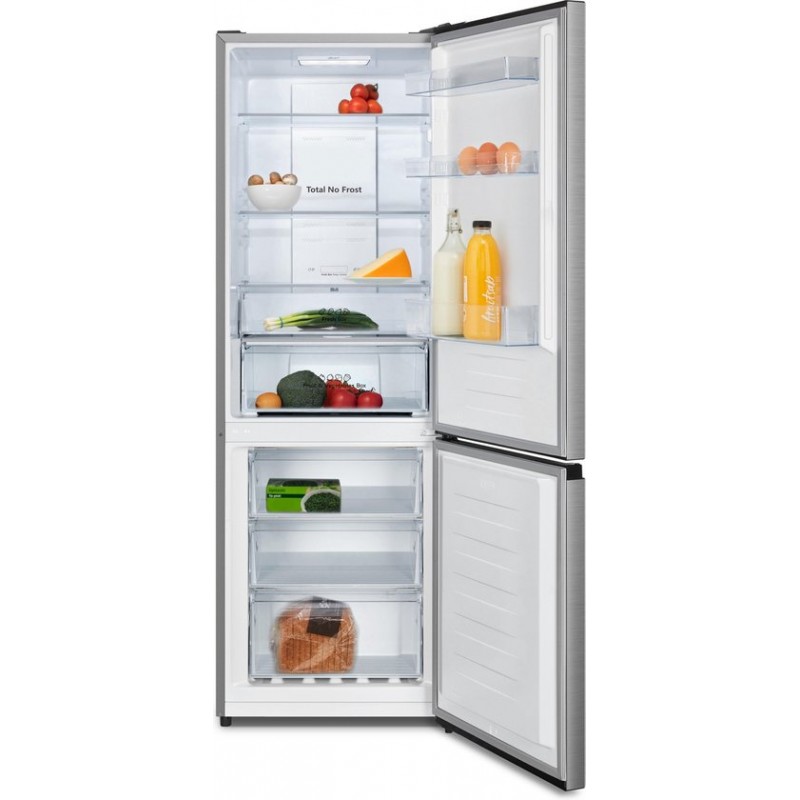 Inventum KV1781R - Koel-vriescombinatie - RVS