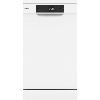 Inventum VVW4530AW - Smalle vaatwasser - Vrijstaand - 10 couverts - 6 programma’s - Bestekmandje - Wit