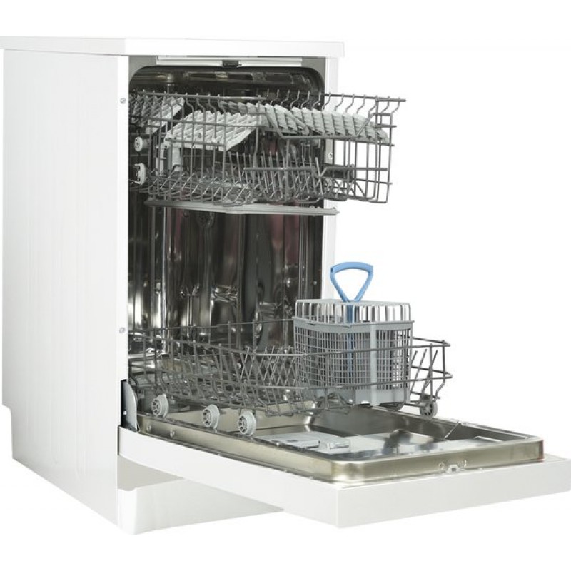 Inventum VVW4530AW - Smalle vaatwasser - Vrijstaand - 10 couverts - 6 programma’s - Bestekmandje - Wit