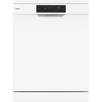 Inventum VVW6008AW - Vaatwasser - Vrijstaand - 12 couverts - 3 programma’s - Bestekmandje - Wit