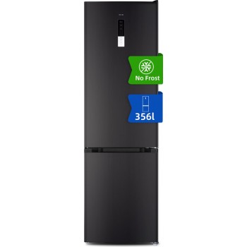CHiQ FBM351NEI42 - Koel-vriescombinatie - 356 Liter - No Frost - Stil 35dB - Inverter Compressor - Digitaal LED Display- D Energielabel
