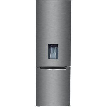 Frilec BONN285-70-WT-040EI - Koelvriescombinatie - Met Waterdispenser - 240 liter - 40dB - Zilver - Inox