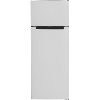 Exquisit KGC270-45-040ES - Koel-vriescombinatie - 4* Vriesgedeelte - 206 Liter - 40dB - Zilver