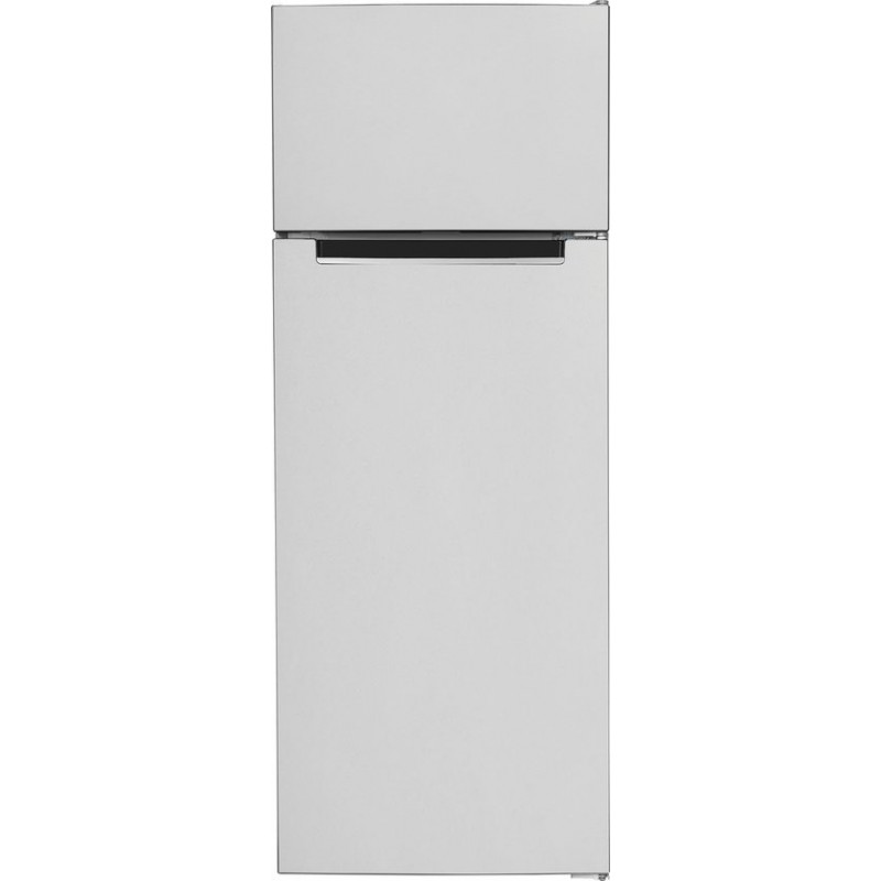 Exquisit KGC270-45-040ES - Koel-vriescombinatie - 4* Vriesgedeelte - 206 Liter - 40dB - Zilver