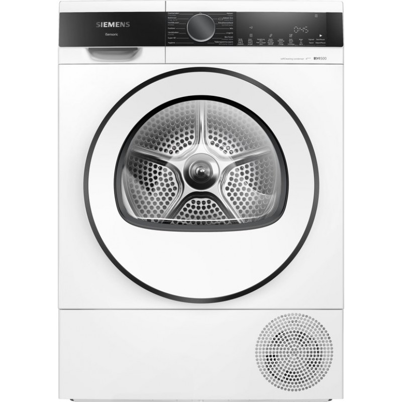 Siemens WQ35G2DMFG - iQ500 - Warmtepompdroger - 8 kg- Zelfreinigende condensor