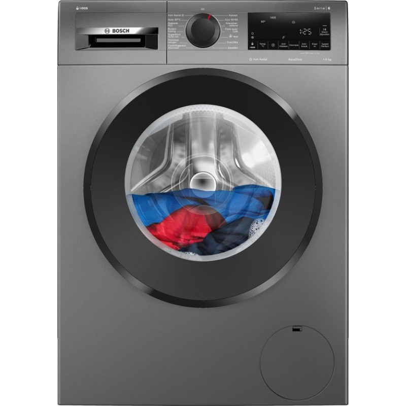 Bosch Serie 6 - WGG244FNNL - Wasmachine met stoom - 9 kg - 1400 rpm - Automatisch doseren - 1400 rpm - Zeer stil