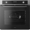 Inventum IOM6072RK - Inbouw combi-oven - Multifunctioneel - Grill - 72 liter - 60 cm hoog - Tot 250 graden - ZwartRVS