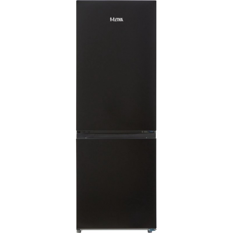 ETNA KCV143ZWA - Koel-vriescombinatie - Verwisselbare draairichting - Zwart - 143 cm