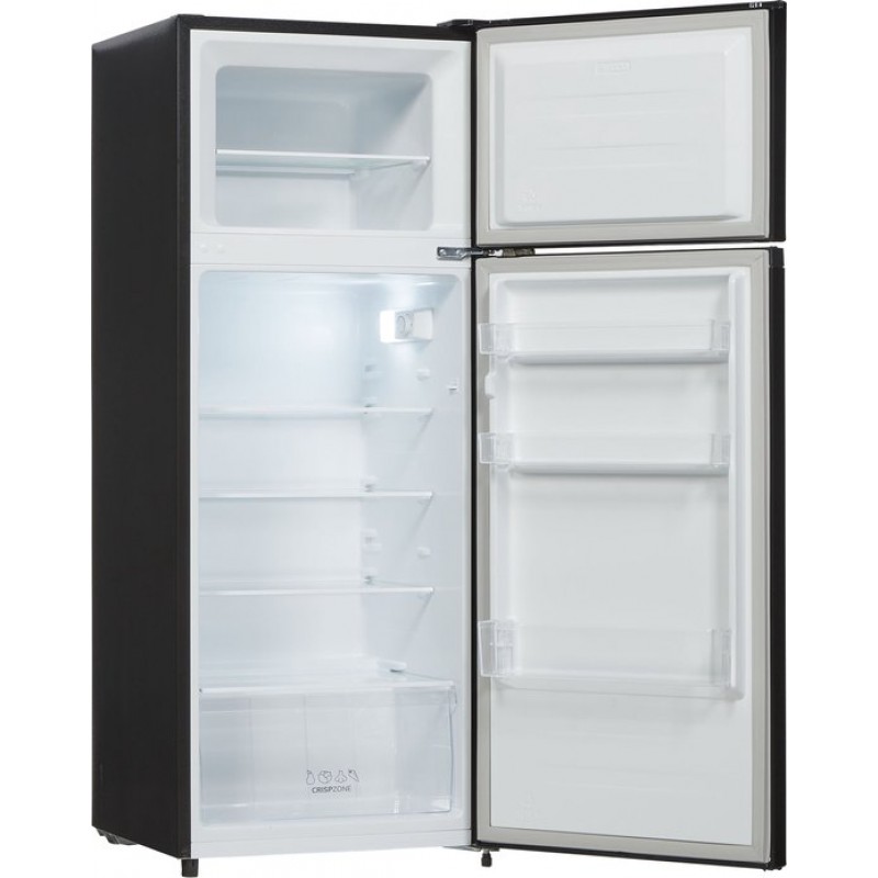 ETNA KDV156ZWA - Koel-vriescombinatie - 143 cm - LowFrost - Zwart