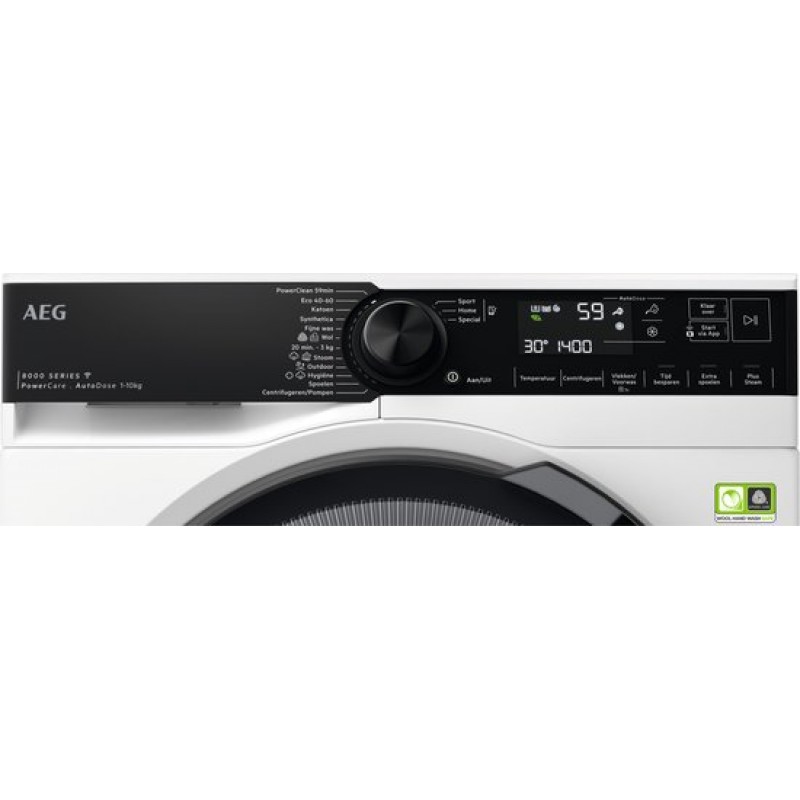 AEG LR8606AD6 8000 serie PowerCare - Wasmachine - zuiniger dan energielabel A - 10kg - Autodose