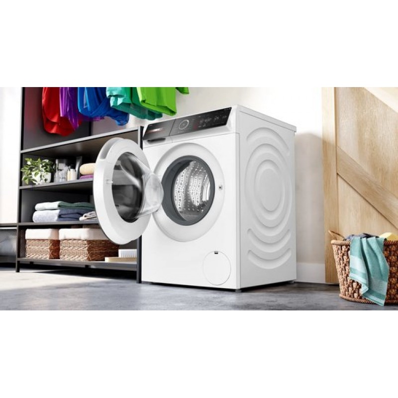 Bosch WGB256AONL - Serie 8 - Wasmachine met stoom - 10 kg - 1600 rpm - 30% zuiniger dan energielabel A - Automatisch doseren - Iron Assist: vermindert kreukels tot 50% -Home connect