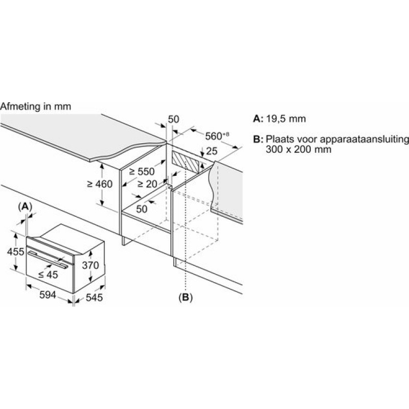 Siemens CE732GXB1 - iQ700 - Inbouwmagnetron met grill