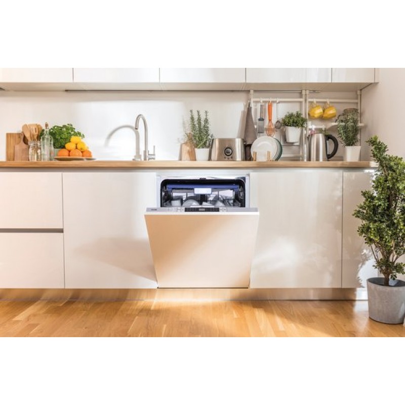 ETNA VW740NC - Inbouw vaatwasser 60cm - Volledig geïntegreerd - 14 couverts - Aquastop - 8 Programma's - Uitgestelde start - Koolborstelloze motor