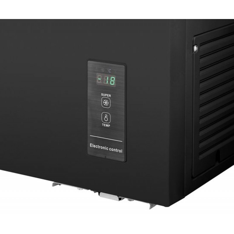 Tomado TCF0991B - Vrieskist - 99 liter - Supervriezen - Digitaal thermostaat - Low Frost - Energielabel E - Zwart