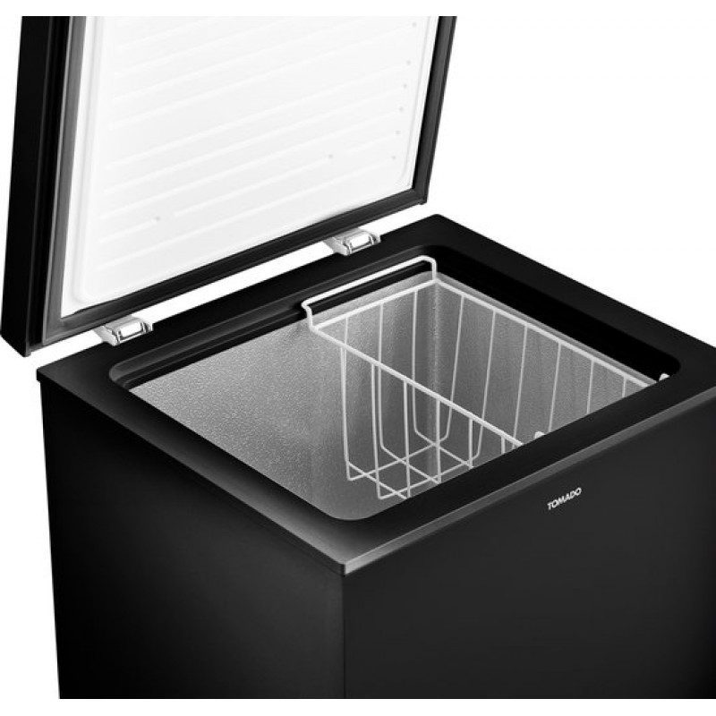 Tomado TCF0991B - Vrieskist - 99 liter - Supervriezen - Digitaal thermostaat - Low Frost - Energielabel E - Zwart